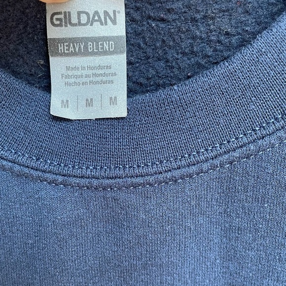 Harry Potter Ravenclaw Crest Navy Blue Medium Crewneck Sweatshirt quidditch - Picture 4 of 7